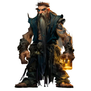 Dwarven Craftsman Vinyl Car Decal Sticker – Waterproof & UV-Resistant 8"