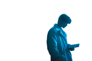 Academic With Dragon Shadow Vinyl Car Decal Sticker – Waterproof & UV-Resistant 8"