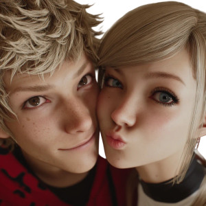 Persona 5 Couple Vinyl Car Decal Sticker – Waterproof & UV-Resistant 8"