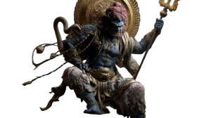 威猛不动明王 Vinyl Car Decal Sticker – Waterproof & UV-Resistant 8"