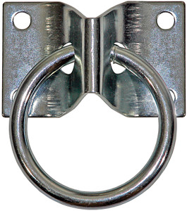Buyers Products D-Ring | 2 Inch Diameter Ring with Bracket | 400lb Capacity | Zinc Plated Buyers Products D-Ring | 2 Inch Diameter Ring with Bracket | 400lb Capacity | Zinc Plated