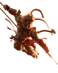 Epic Monkey King V2 Vinyl Car Decal Sticker – Waterproof & UV-Resistant 8"