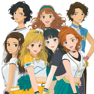 Cheerleading Cast Poster V2 Vinyl Car Decal Sticker – Waterproof & UV-Resistant 8"