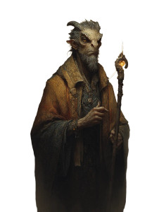 Wizard Mongrelfolk Portrait Vinyl Car Decal Sticker – Waterproof & UV-Resistant 8"