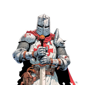 Medieval Knight V30 Vinyl Car Decal Sticker – Waterproof & UV-Resistant 8"