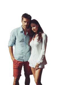 Village Couple Portrait Vinyl Car Decal Sticker – Waterproof & UV-Resistant 8" Village Couple Portrait Vinyl Car Decal Sticker – Waterproof & UV-Resistant 8"