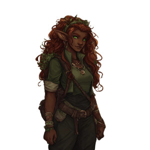 Magicpunk Firbolg Druid Vinyl Car Decal Sticker – Waterproof & UV-Resistant 8"