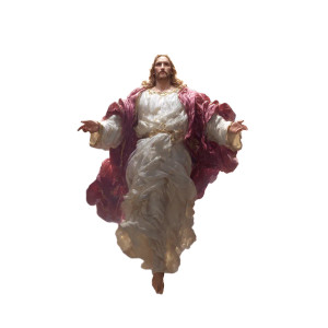 Risen Christ Vinyl Car Decal Sticker – Waterproof & UV-Resistant 8" Risen Christ Vinyl Car Decal Sticker – Waterproof & UV-Resistant 8"