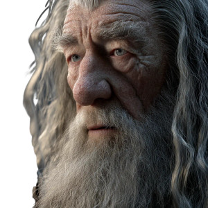 Gandalf Cgi Vinyl Car Decal Sticker – Waterproof & UV-Resistant 8"