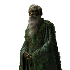 Elven Druid Elder Vinyl Car Decal Sticker – Waterproof & UV-Resistant 8"