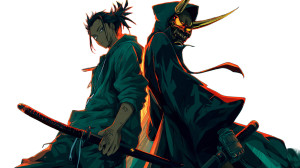 Samurai Champloo Duo Vinyl Car Decal Sticker – Waterproof & UV-Resistant 8"