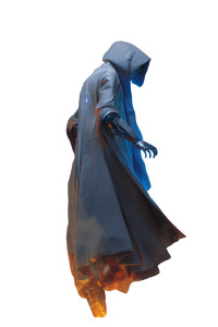 Divine Robotic Saint Vinyl Car Decal Sticker – Waterproof & UV-Resistant 8"