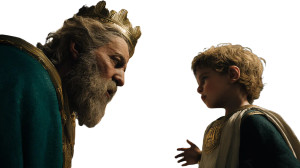 Zeus And Young Boy Vinyl Car Decal Sticker – Waterproof & UV-Resistant 8"