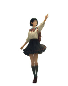 Magical Mirror Maiden Vinyl Car Decal Sticker – Waterproof & UV-Resistant 8"