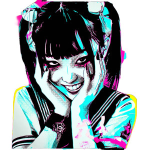 Creepy Cute Idol Vinyl Car Decal Sticker – Waterproof & UV-Resistant 8"