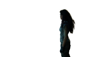 Sad Cyberpunk Scene Vinyl Car Decal Sticker – Waterproof & UV-Resistant 8"