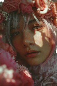 Anime-Inspired Vietnamese Girl Vinyl Car Decal Sticker – Waterproof & UV-Resistant 8"