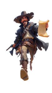 Tax Cowboy Showdown Vinyl Car Decal Sticker – Waterproof & UV-Resistant 8"