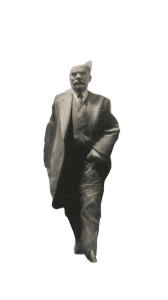 Abstract Lenin Portrait Vinyl Car Decal Sticker – Waterproof & UV-Resistant 8"