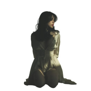 Elegant Kneeling Woman Vinyl Car Decal Sticker – Waterproof & UV-Resistant 8"