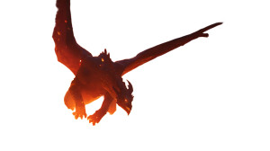 Fiery Dragon Chaos Vinyl Car Decal Sticker – Waterproof & UV-Resistant 8"