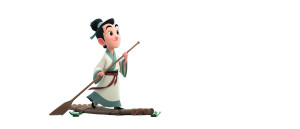 Tang Dynasty Poet Vinyl Car Decal Sticker – Waterproof & UV-Resistant 8"