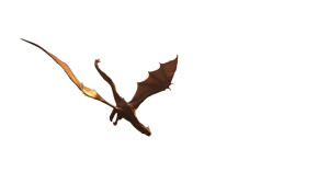 Flying Dragon Wallpaper Vinyl Car Decal Sticker – Waterproof & UV-Resistant 8"