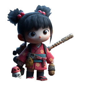 Cute Yokai Doll Vinyl Car Decal Sticker – Waterproof & UV-Resistant 8" Cute Yokai Doll Vinyl Car Decal Sticker – Waterproof & UV-Resistant 8"