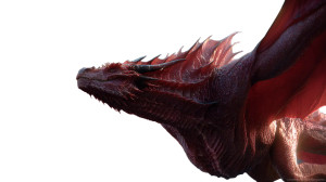 Red Dragon Concept V2 Vinyl Car Decal Sticker – Waterproof & UV-Resistant 8"