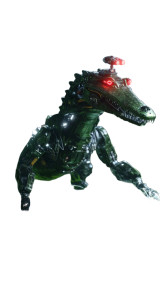 Mech Crocodile Vinyl Car Decal Sticker – Waterproof & UV-Resistant 8"