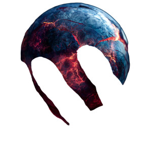 Alien Gripping Planet Vinyl Car Decal Sticker – Waterproof & UV-Resistant 8"