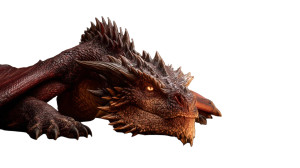Ancient Red Dragon V2 Vinyl Car Decal Sticker – Waterproof & UV-Resistant 8"