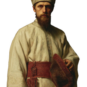 Slavic Prince Portrait Vinyl Car Decal Sticker – Waterproof & UV-Resistant 