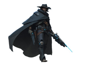 Space Cowboy Vinyl Car Decal Sticker – Waterproof & UV-Resistant 8"