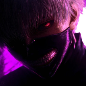 Ken Kaneki Art Vinyl Car Decal Sticker – Waterproof & UV-Resistant 8" Ken Kaneki Art Vinyl Car Decal Sticker – Waterproof & UV-Resistant 8"