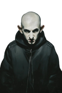 Young Vampire Nosferatu Vinyl Car Decal Sticker – Waterproof & UV-Resistant 8"