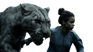 Monster-Leopard Chase Vinyl Car Decal Sticker – Waterproof & UV-Resistant 8"