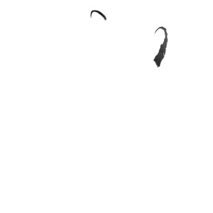 Hellish Mist Monster V2 Vinyl Car Decal Sticker – Waterproof & UV-Resistant 8"