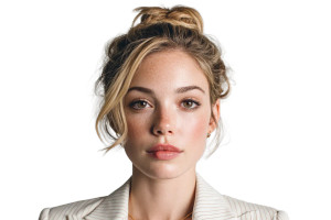 Avant-Garde British Woman Vinyl Car Decal Sticker – Waterproof & UV-Resistant 8"