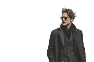 Male Model Fashion Vinyl Car Decal Sticker – Waterproof & UV-Resistant 8"