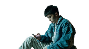 Lonely Night Reflection Vinyl Car Decal Sticker – Waterproof & UV-Resistant 8"