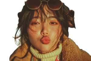 Korean Woman Selfies Vinyl Car Decal Sticker – Waterproof & UV-Resistant 8" Korean Woman Selfies Vinyl Car Decal Sticker – Waterproof & UV-Resistant 8"