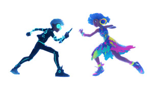 Clash Of Creativity Vinyl Car Decal Sticker – Waterproof & UV-Resistant 8"