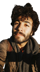 Bearded Young Man Vinyl Car Decal Sticker – Waterproof & UV-Resistant 8"