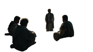 Ancient Spiritual Gathering Vinyl Car Decal Sticker – Waterproof & UV-Resistant 8"