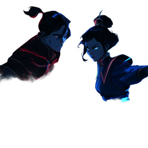 Zuko Vs Azula Vinyl Car Decal Sticker – Waterproof & UV-Resistant 8"