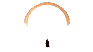 Hooded Figure Singularity Vinyl Car Decal Sticker – Waterproof & UV-Resistant 8"