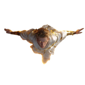 Radiant Fury Angel Vinyl Car Decal Sticker – Waterproof & UV-Resistant 8"