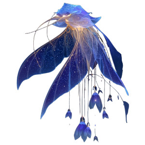 Ethereal Luminescent Creature Vinyl Car Decal Sticker – Waterproof & UV-Resistant 8"