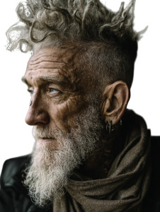 Old Viking Portrait V2 Vinyl Car Decal Sticker – Waterproof & UV-Resistant 8"